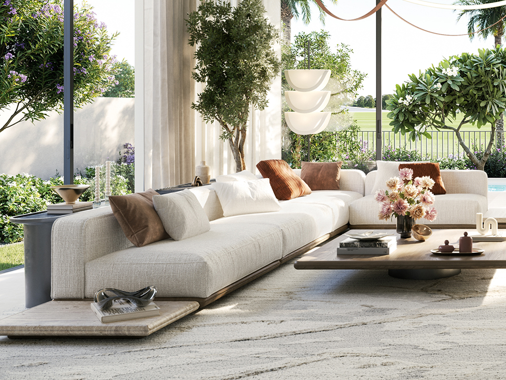Montura 2 villa living area, Grand Polo Club & Resort