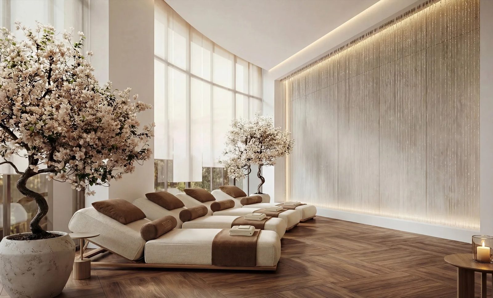 The Willows, garden villa streetscape